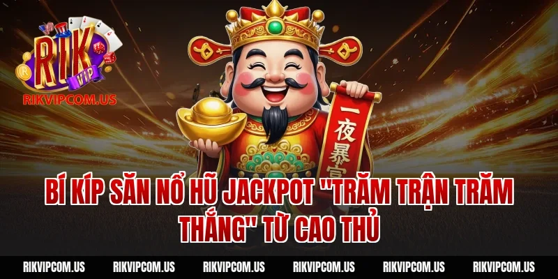 Bí kíp săn Nổ hũ Jackpot "trăm trận trăm thắng" từ cao thủ